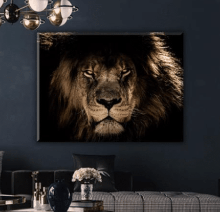 3 cuadros animales 140x100cm