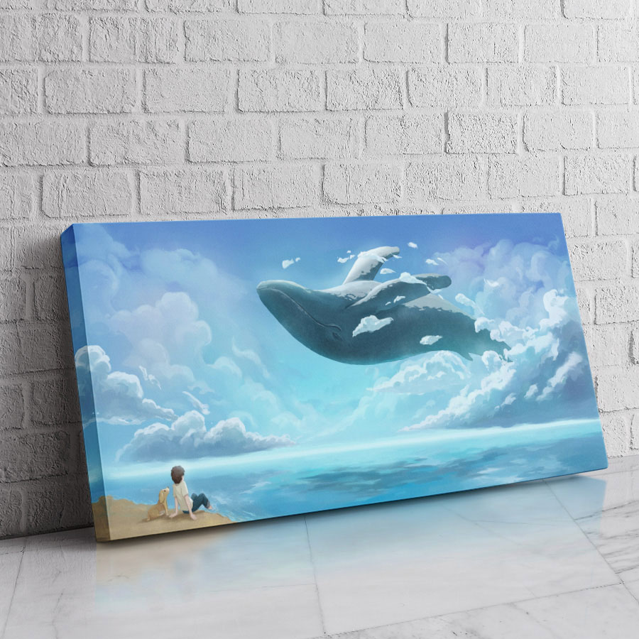Ballena Horizonte Azul