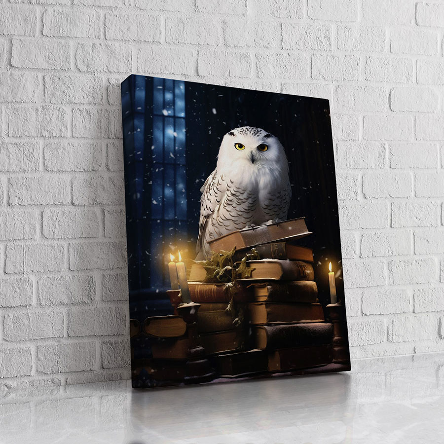 Búho de Lectura Nocturna