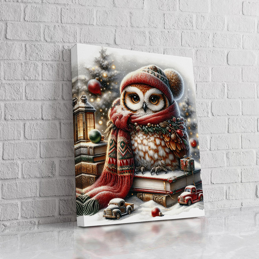 Búho Cacao Navideño