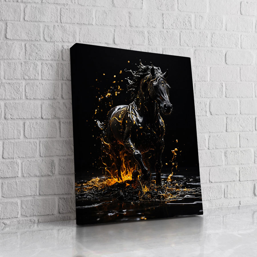 Caballo Nocturno Dorado