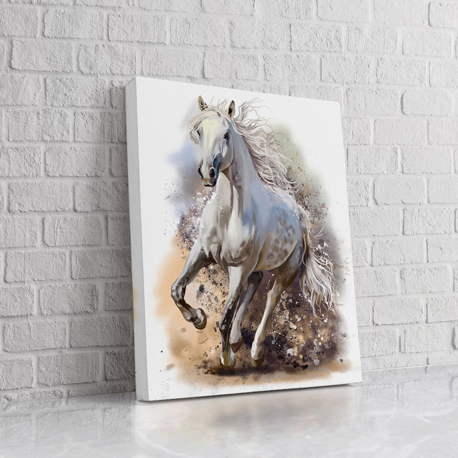 Caballo Boceto de Invierno