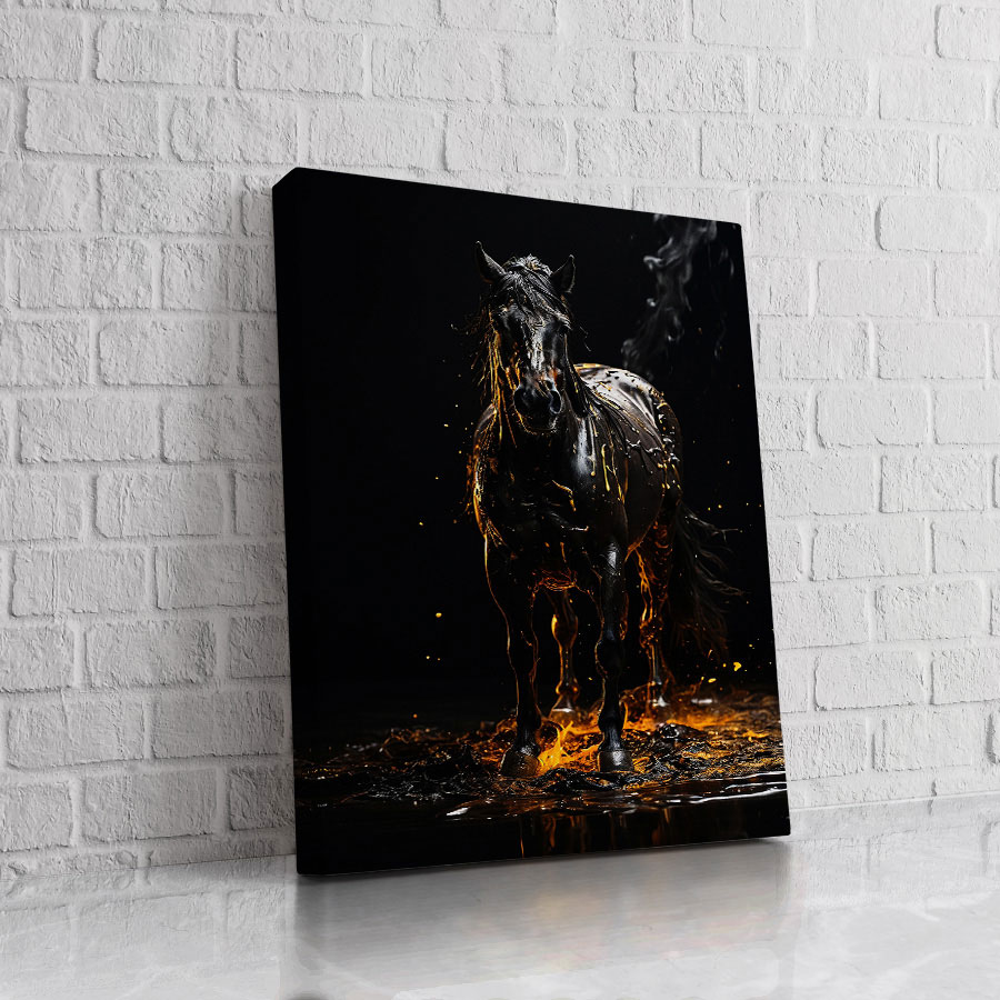 Caballo del Anochecer Dorado