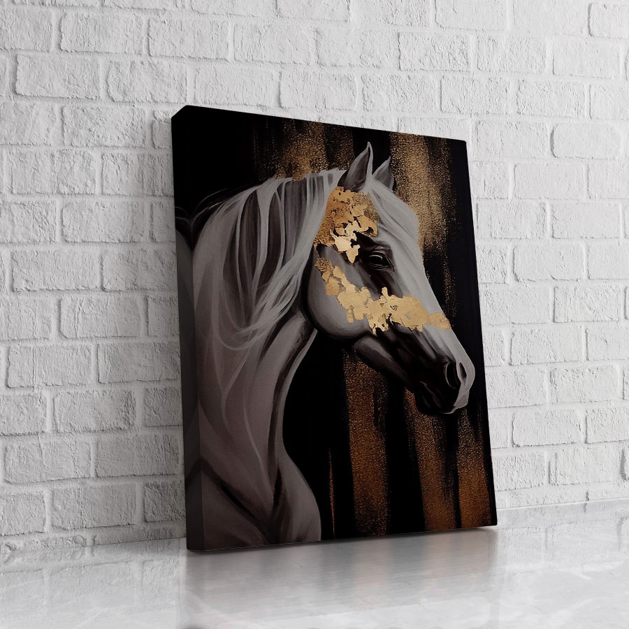 Caballo Blanco Elegante