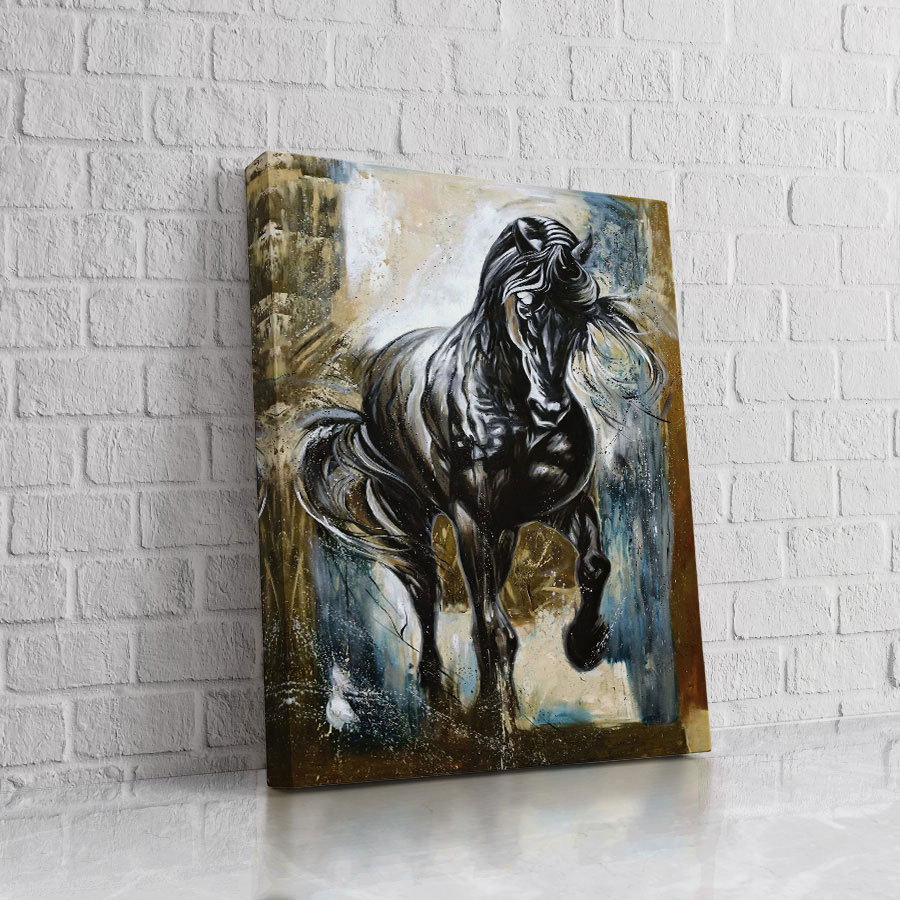 Caballo Gris Dorado