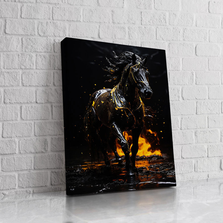 Caballo Nocturno de Oro