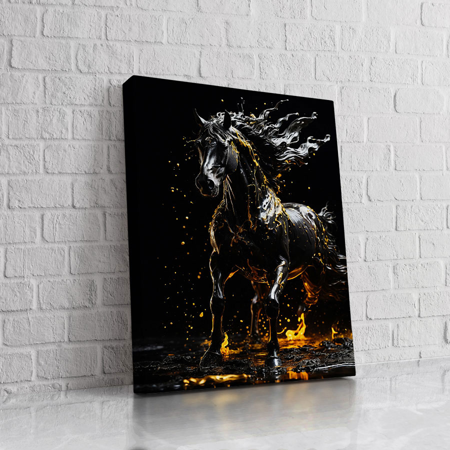 Caballo de Fuego Negro