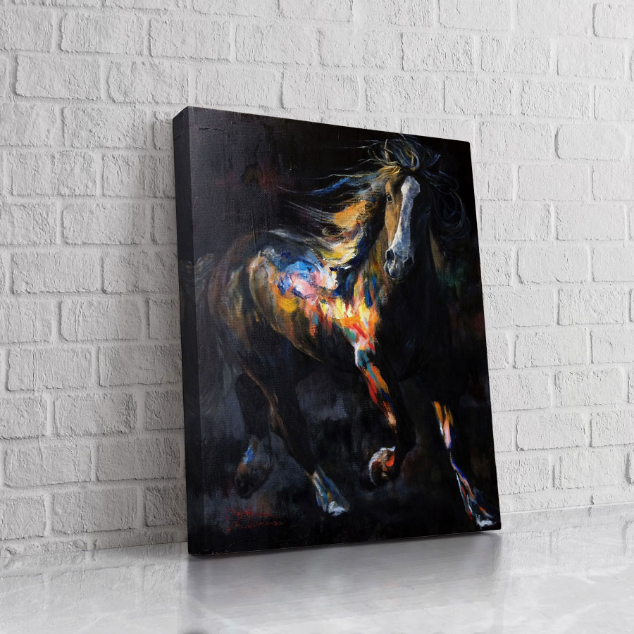 Caballo de Brillo Nocturno