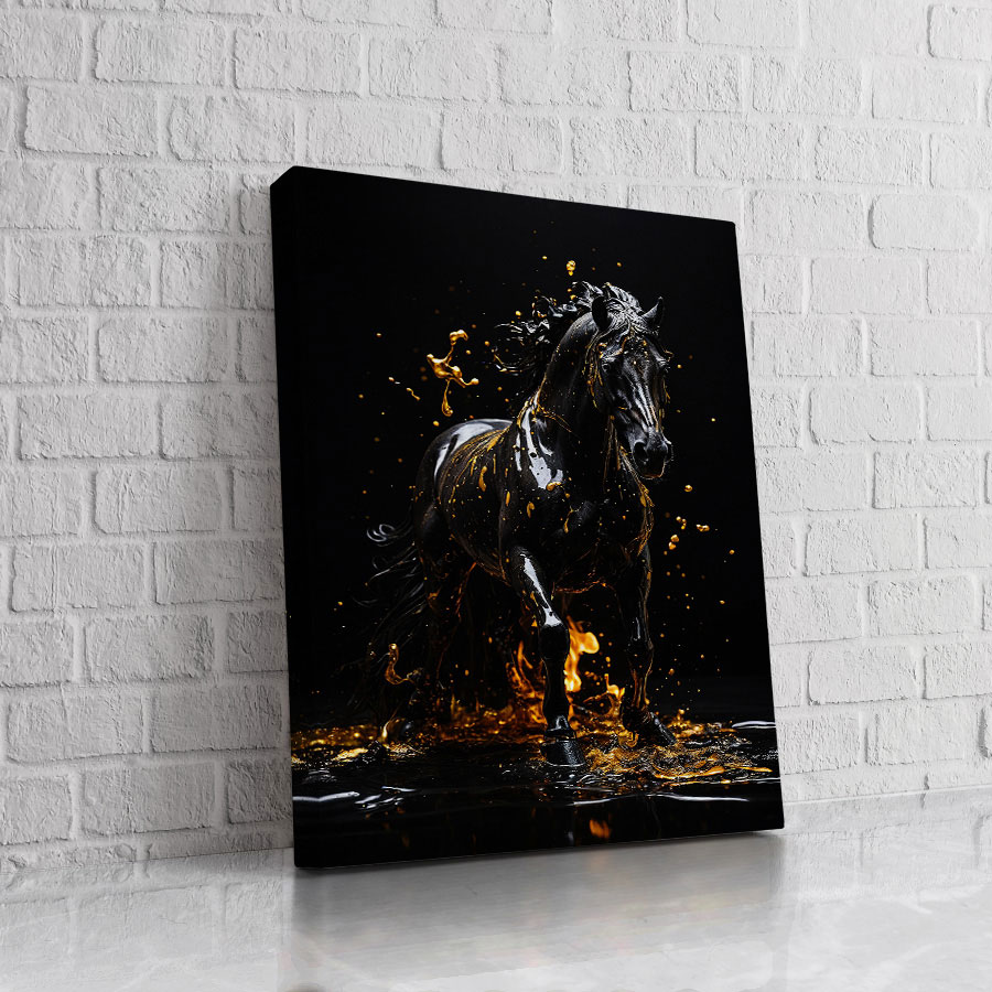 Caballo de Noche Encendida