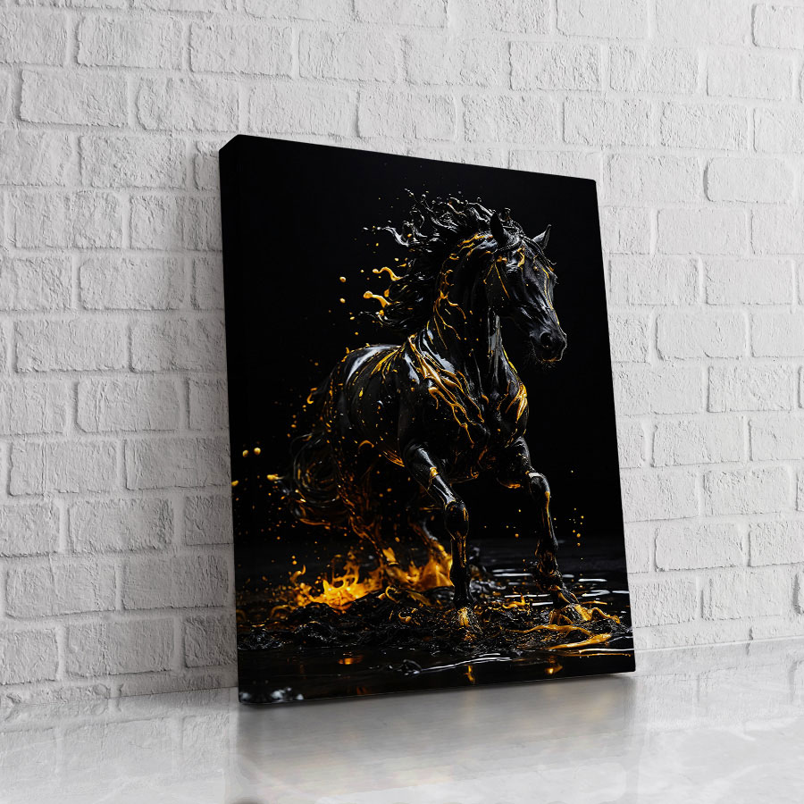 Caballo de Lava Nocturna