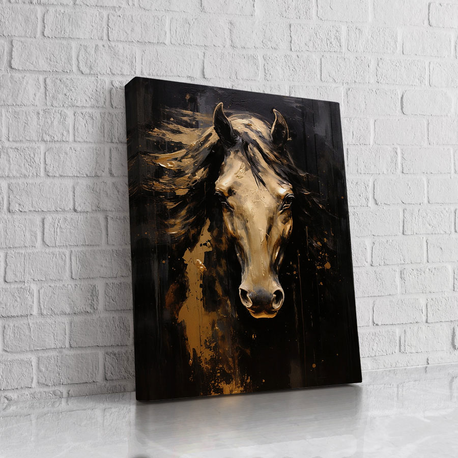 Caballo Rostro de Oro