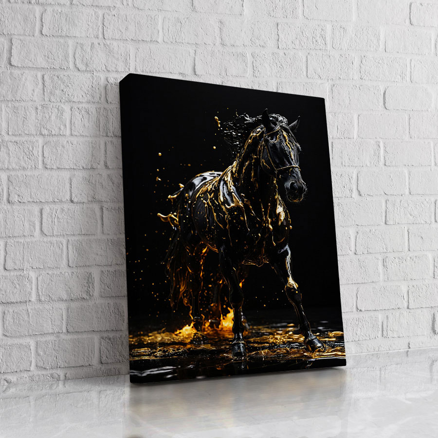 Caballo de Ascuas Nocturnas