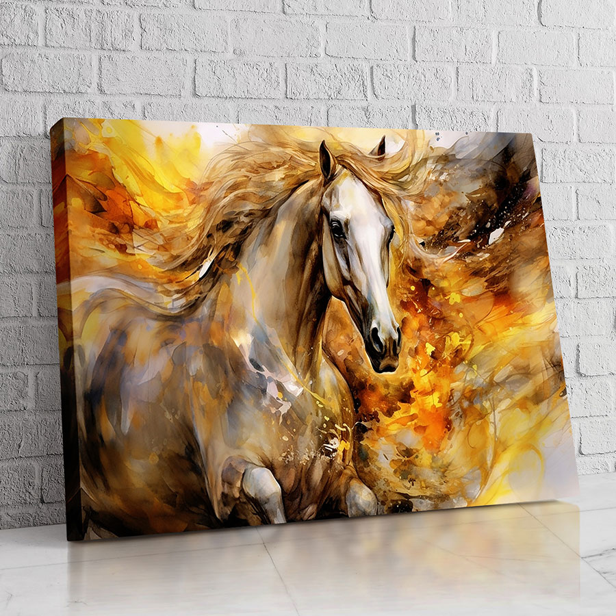 Caballo de Fuego Dorado