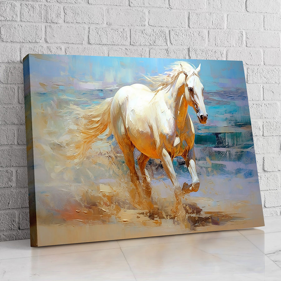Caballo Blanco de la Playa