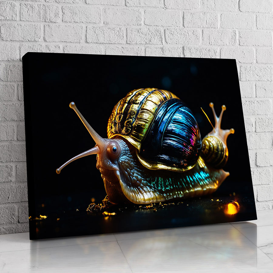 Caracol Dorado Radiante