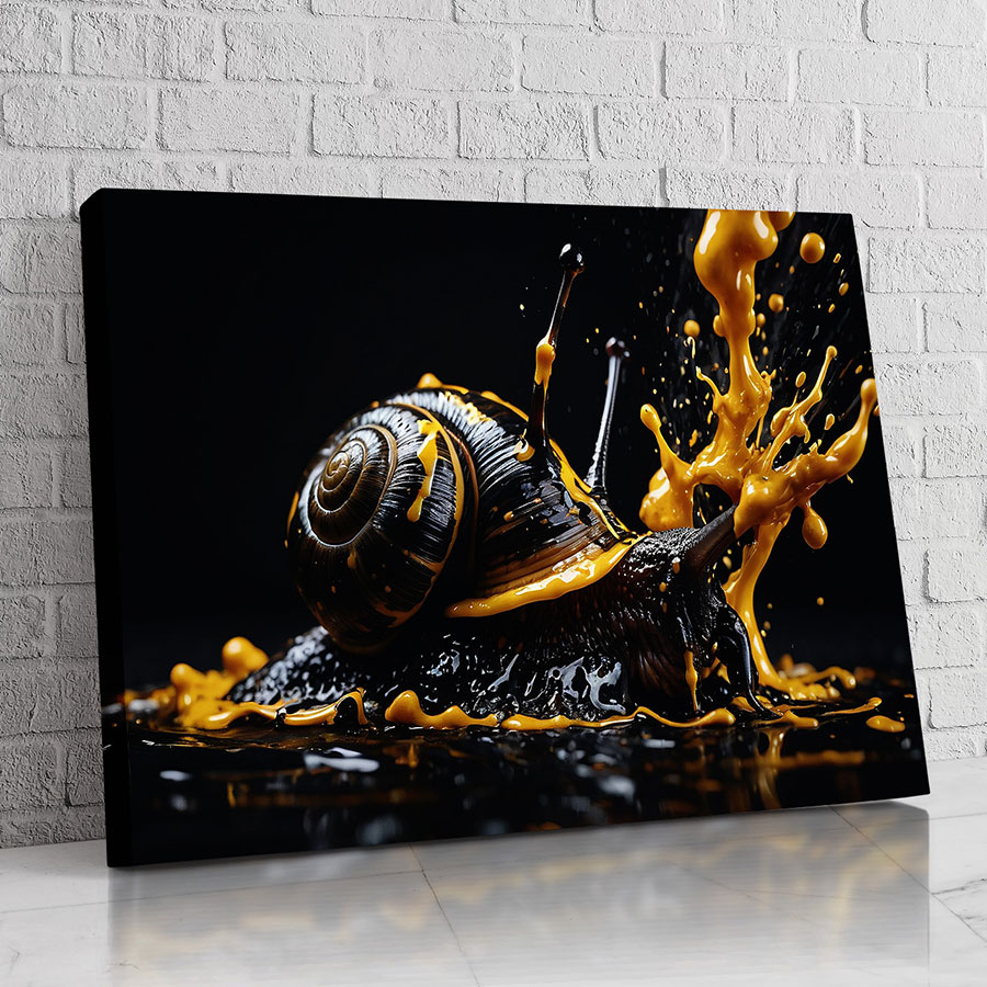 Caracol de Oro en Movimiento
