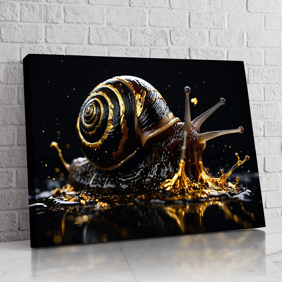 Caracol Dorado Brumoso
