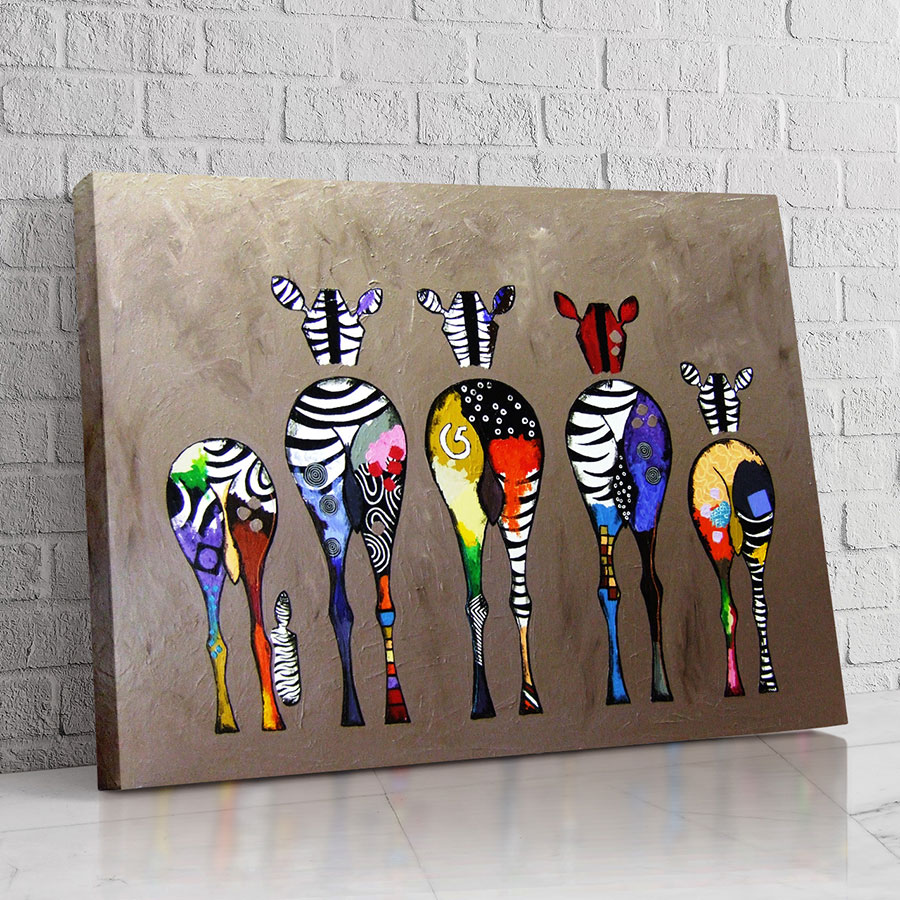 Cebras Pop Art
