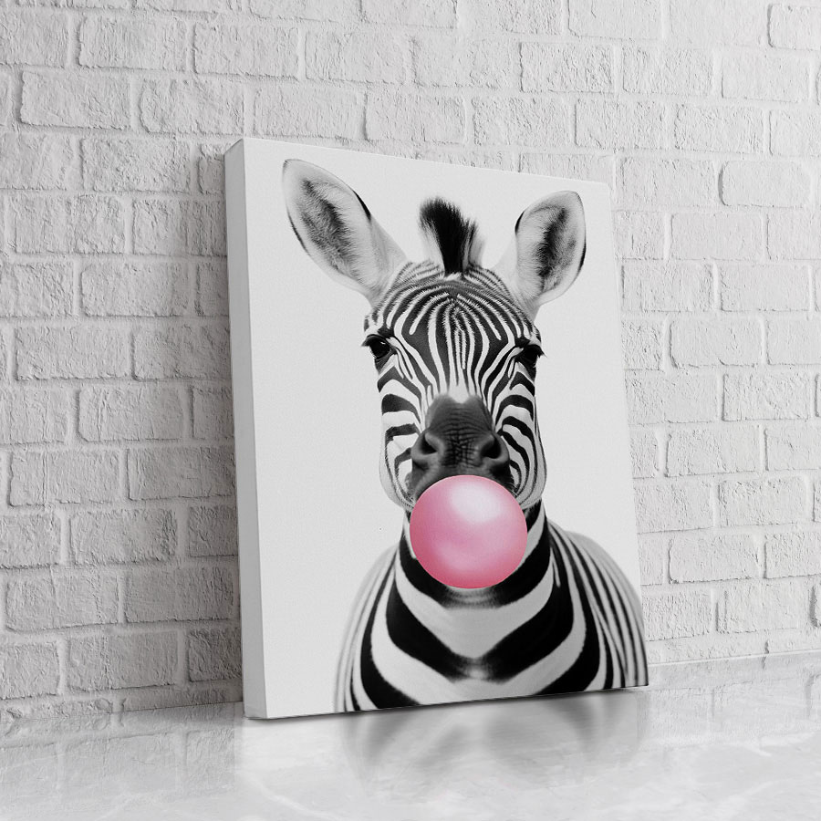 Cebra Chicle Divertida