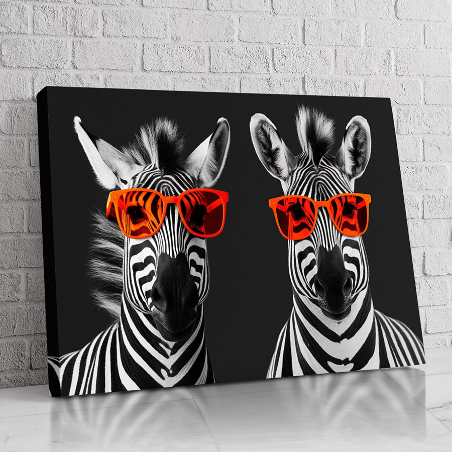 Cebras Gafas Rojas