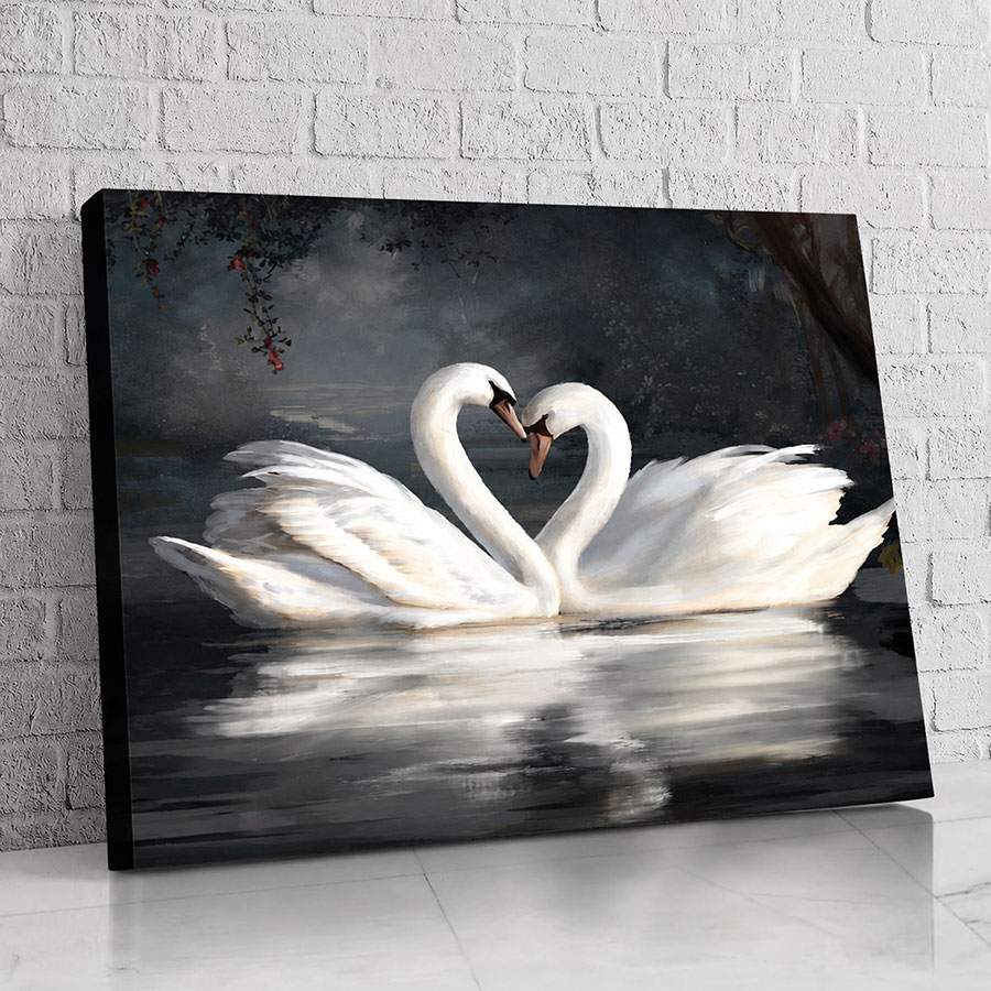 Cisnes Corazón de Amor