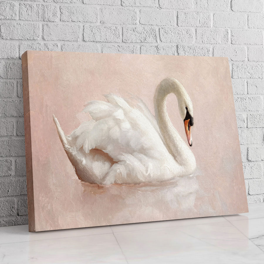 Cisne Rosa Pastel