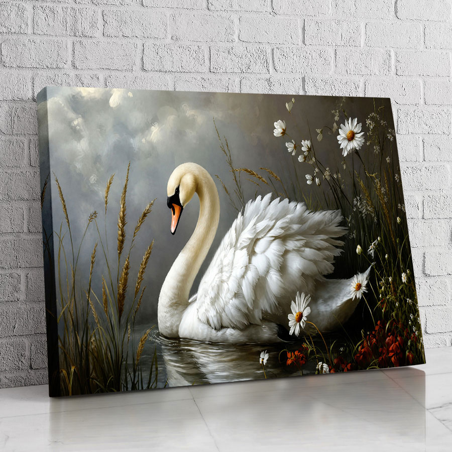 Cisne Jardín Nocturno