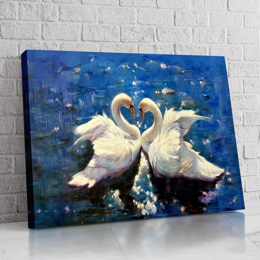 Cisnes Azul Celestial