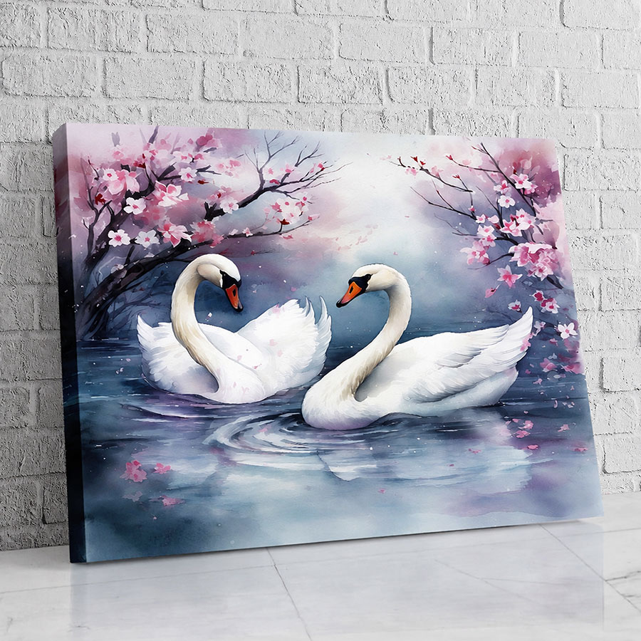 Cisnes Primavera Rosa