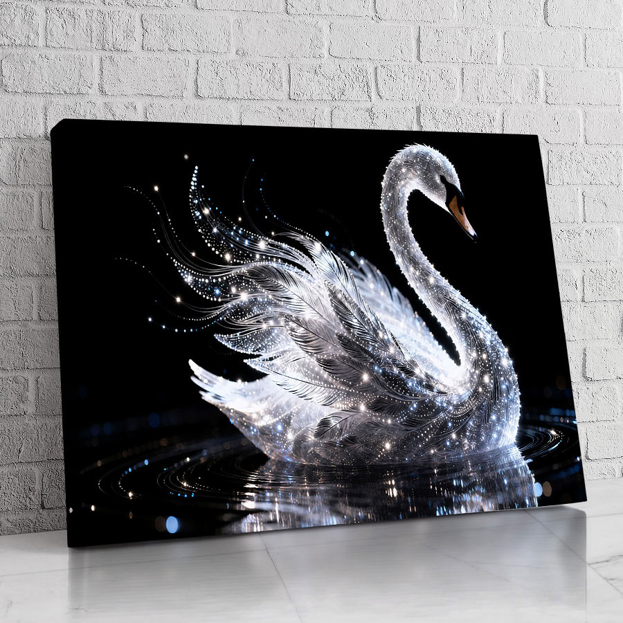 Cisne Cristal Nocturno