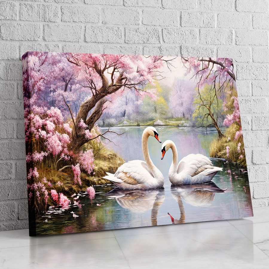 Cisnes Jardín Encantado