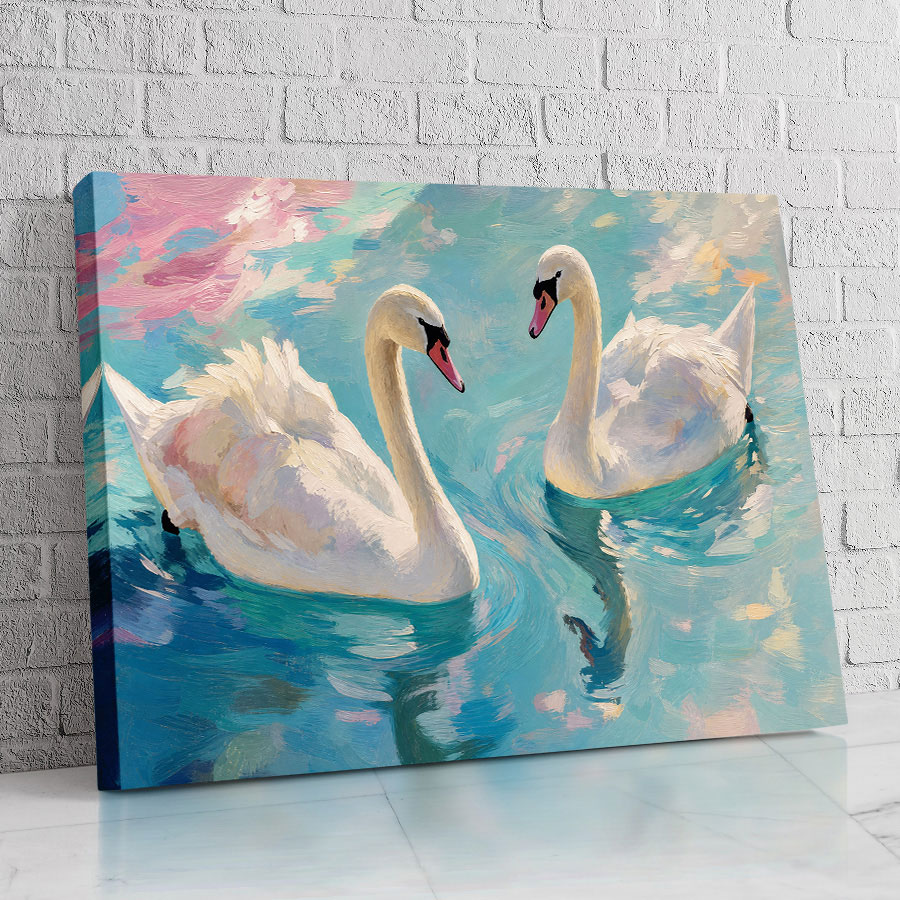 Cisnes Agua Turquesa