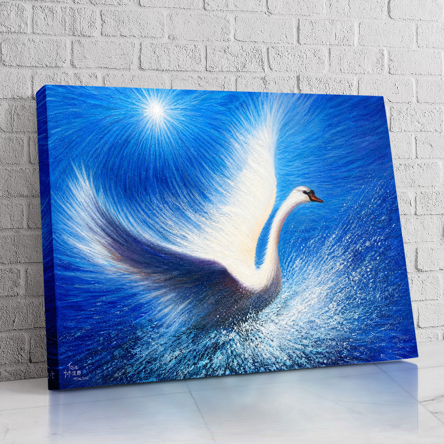 Cisne Vuelo Azul