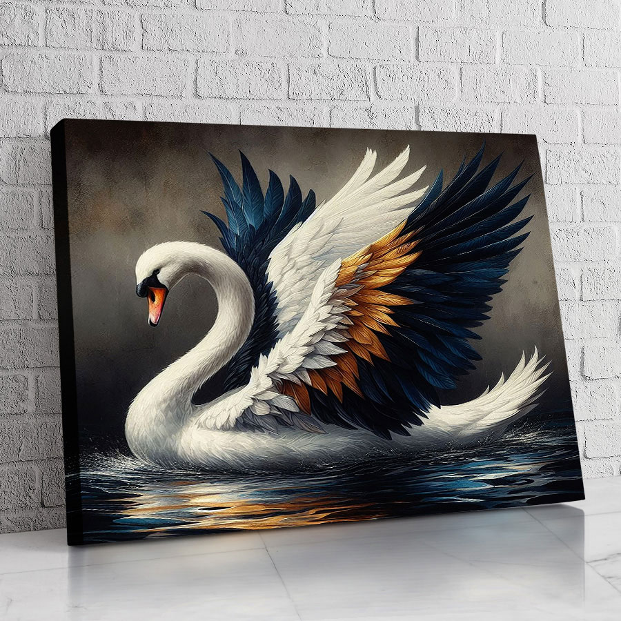 Cisne Alas de Medianoche