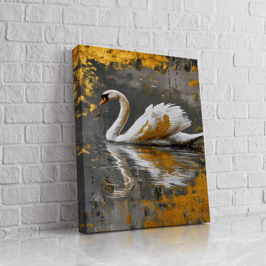 Cisne Dorado Gris