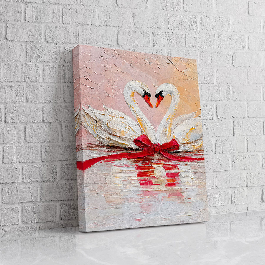Cisnes Reflejo Carmesí