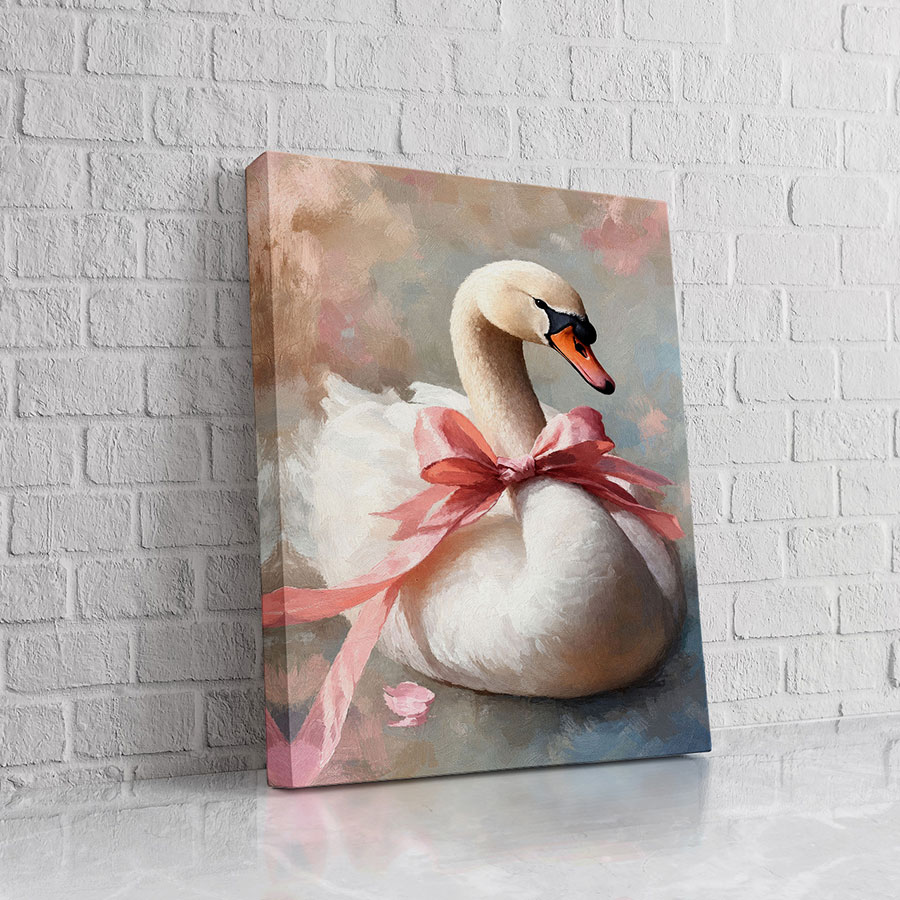 Cisne Lazo de Seda