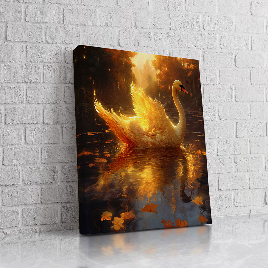 Cisne Fuego Dorado