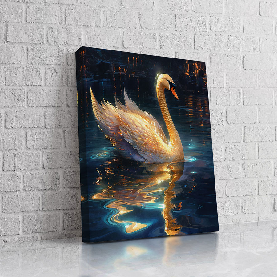 Cisne Resplandor Azul